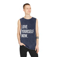 Load image into Gallery viewer, Movement Squad Love Yourself Now Stonewash Tank Top
