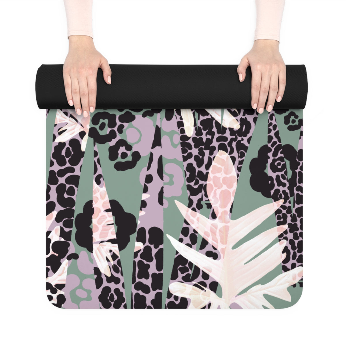 Abstract Duo-Jungle IAMBUTI Yoga Mat