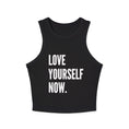 Load image into Gallery viewer, Women's Micro Rib Racer Tank Top