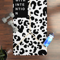 Load image into Gallery viewer, White Cheetah | Natural Rubber Yoga Mat