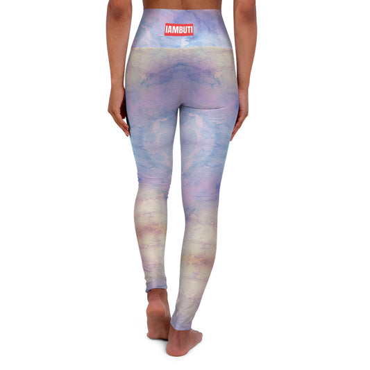 IAMBUTI // Watercolor Bliss High Waisted Yoga Pant