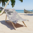 Load image into Gallery viewer, Subtle Floral Love Yourself Now Towel