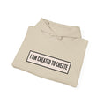 Load image into Gallery viewer, I am Created to Create | Heavy Blend™ Hooded Sweatshirt