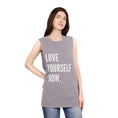 Load image into Gallery viewer, Movement Squad Love Yourself Now Stonewash Tank Top