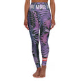 Load image into Gallery viewer, SPIRIT MOVE ME // Purple Ferns High Waisted Yoga Pant