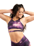 Load image into Gallery viewer, Ballerina Bra // Purple Galaxy