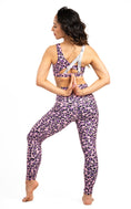 Load image into Gallery viewer, SmoothTech Leggings // Pink + Purple Cheetah