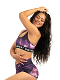 Load image into Gallery viewer, BMVMNT Bra //  Purple Galaxy