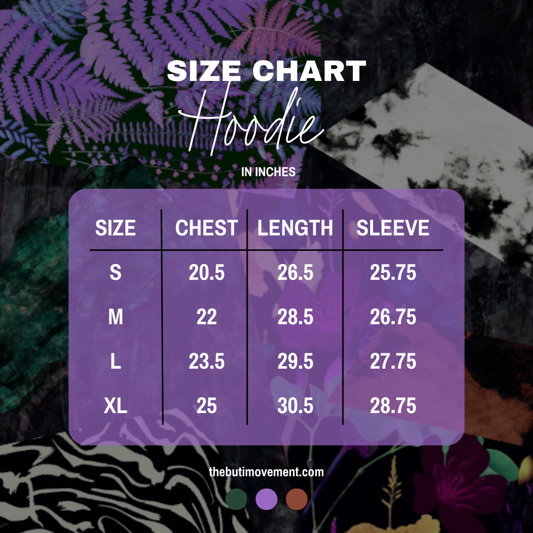 IAMBUTI Contrast Hoodie // Tie Dye x Purple Fern
