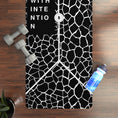 Load image into Gallery viewer, Black Jungle |  Rubber Yoga Mat
