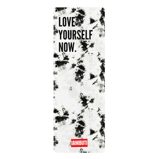 Tie Dye Love Yourself Now Yoga Mat