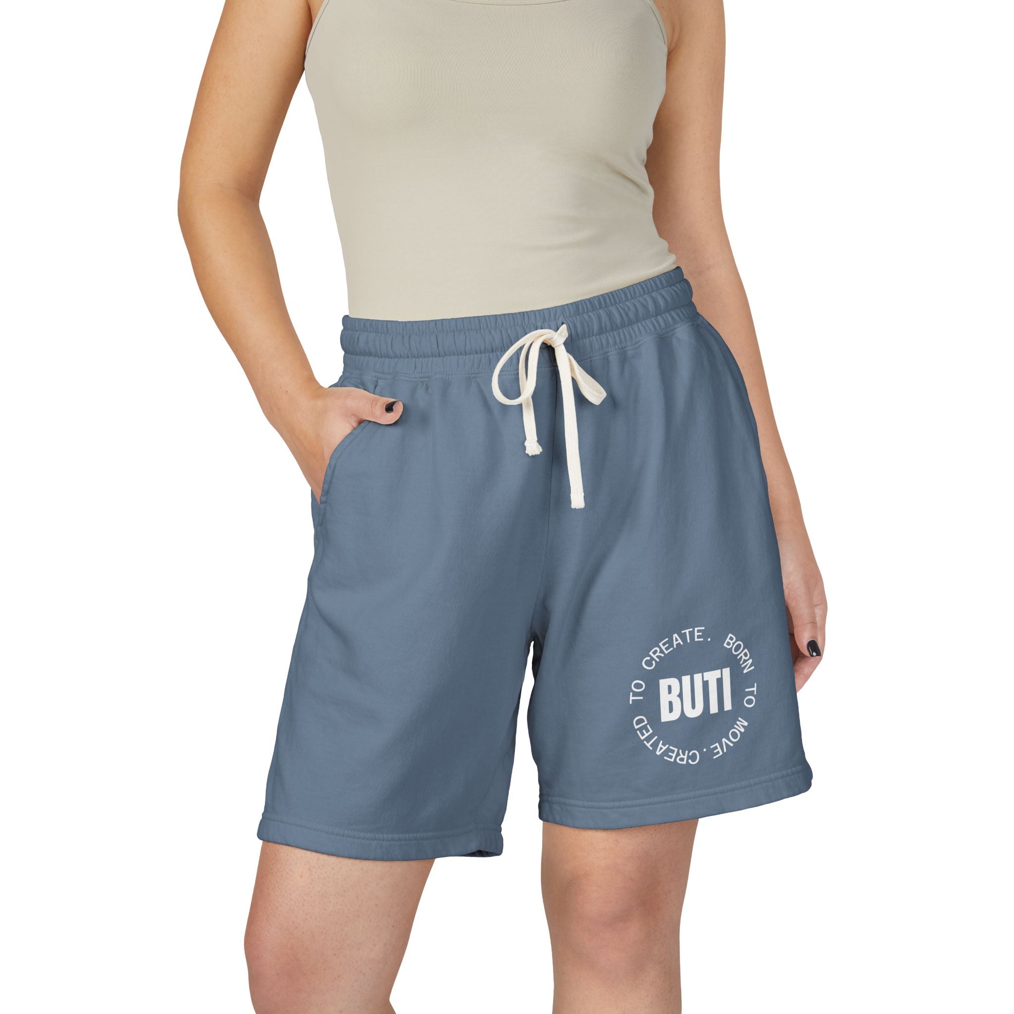 The Movement of We Unisex Fleece Sweat Shorts — Relaxed Lounge Shorts