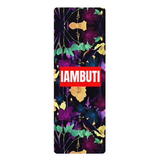 Dark Tropical IAMBUTI Yoga Mat