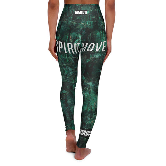 SPIRIT MOVE // Emerald High Waisted Yoga Pant