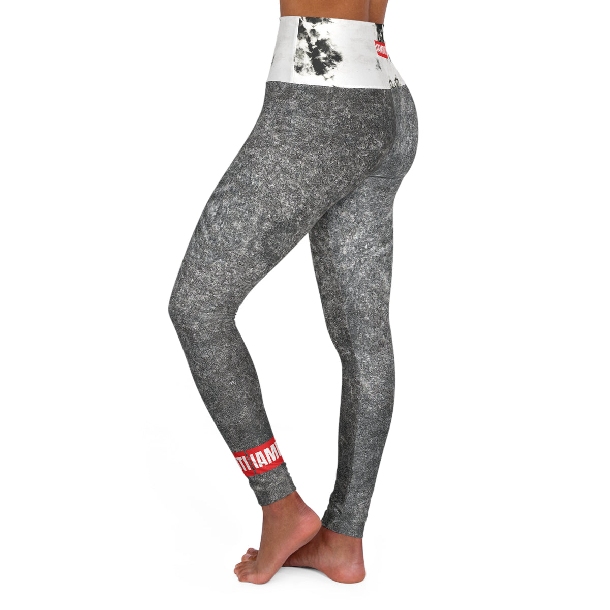 I AM FREE // Mineral Wash + Tie Dye High Waisted Yoga Pant