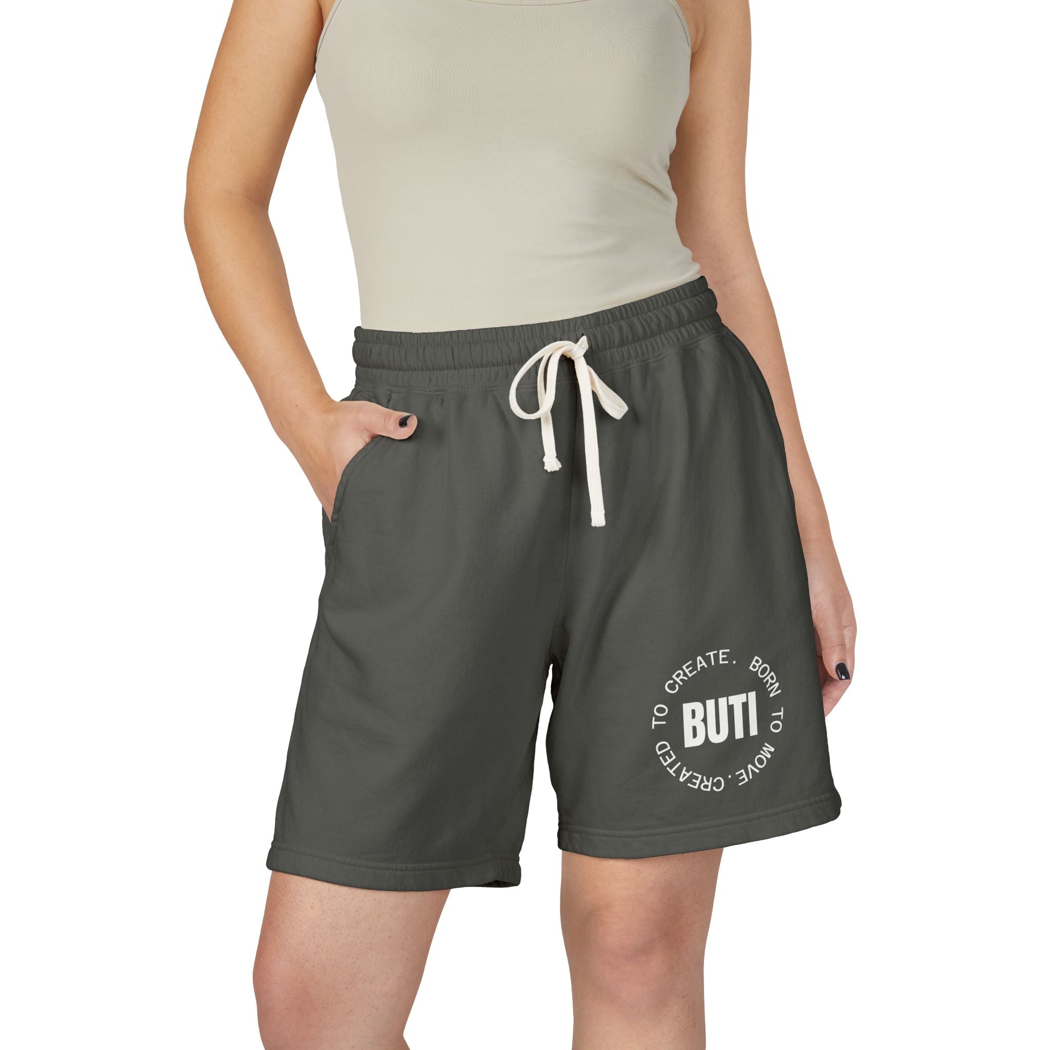 The Movement of We Unisex Fleece Sweat Shorts — Relaxed Lounge Shorts
