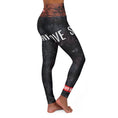 Load image into Gallery viewer, SPIRIT MOVE // Black Stone + Rust High Waisted Yoga Pant
