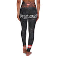 Load image into Gallery viewer, SPIRIT MOVE // Black Stone + Rust High Waisted Yoga Pant
