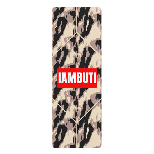 Glitch Camo IAMBUTI Yoga Mat