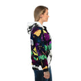 Load image into Gallery viewer, IAMBUTI Contrast Hoodie // Dark Tropical x Tie Dye
