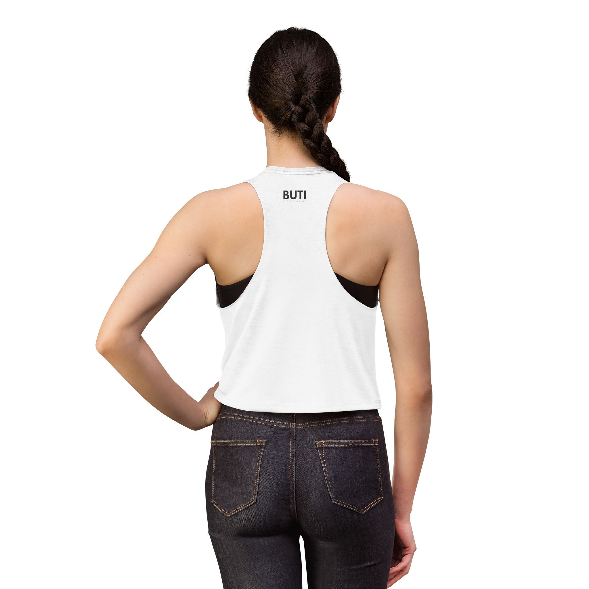 Born to Move Cropped Tank Top
