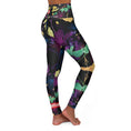 Load image into Gallery viewer, BUTISATTVA // Dark Tropical High Waisted Yoga Pant
