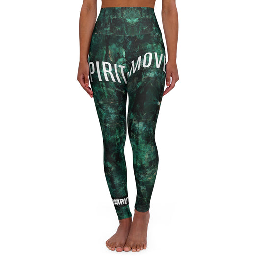 SPIRIT MOVE // Emerald High Waisted Yoga Pant