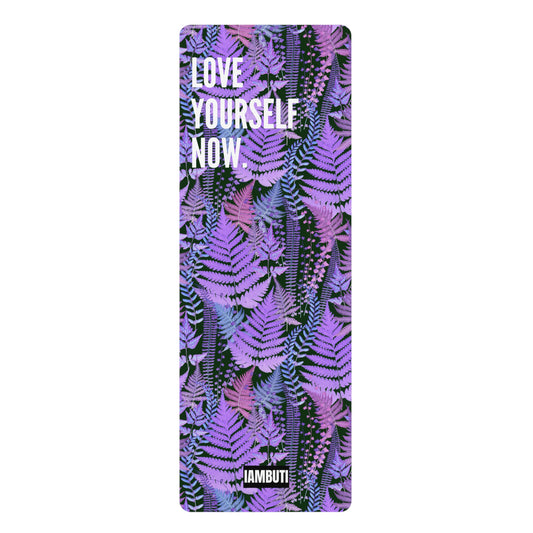 Purple Fern x Love Yourself Now Yoga Mat