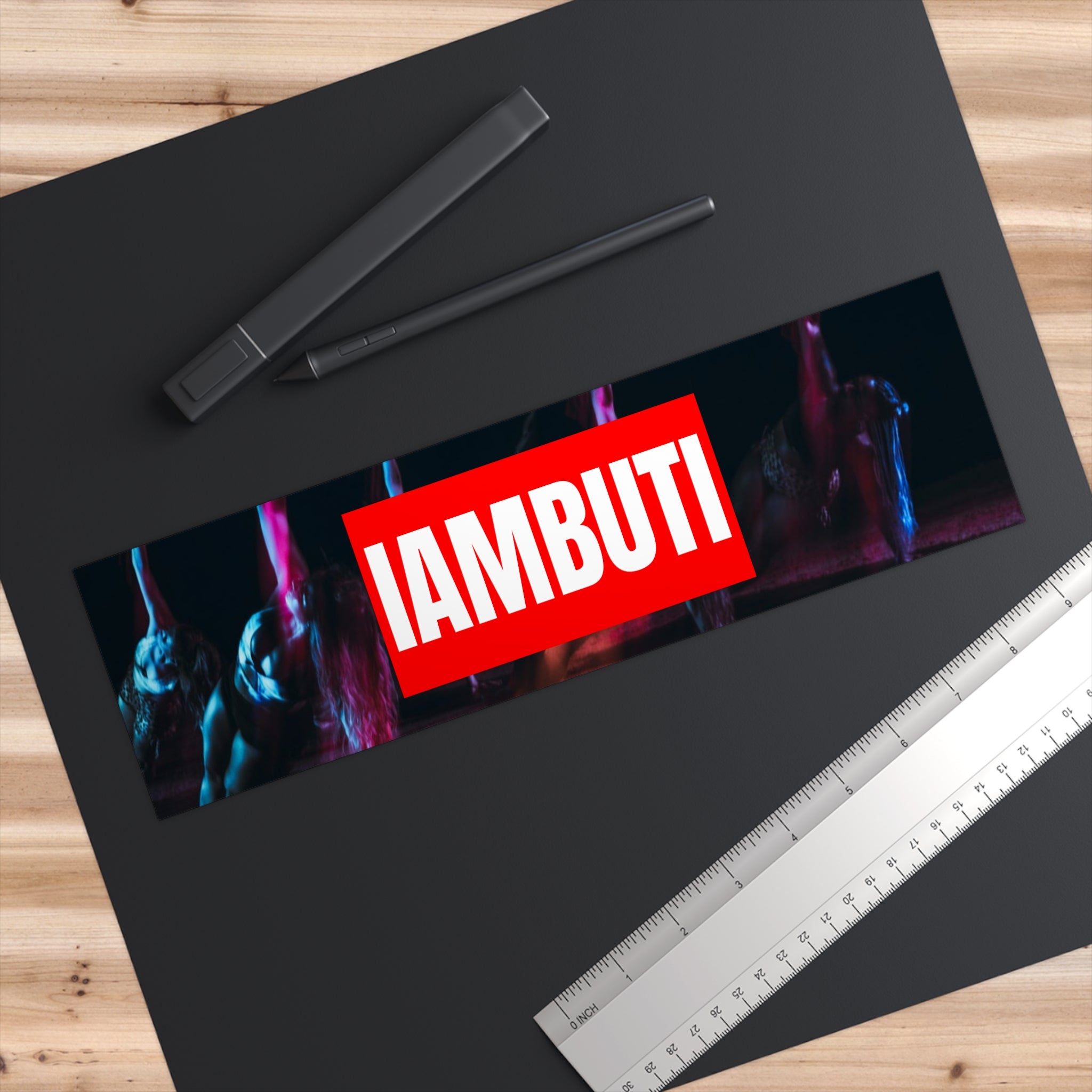 IAMBUTI Bumper Sticker