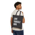 Load image into Gallery viewer, Love Yourself Now Canvas Tote
