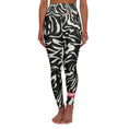 Load image into Gallery viewer, BUTISATTVA // Glitch Zebra High Waisted Yoga Pant
