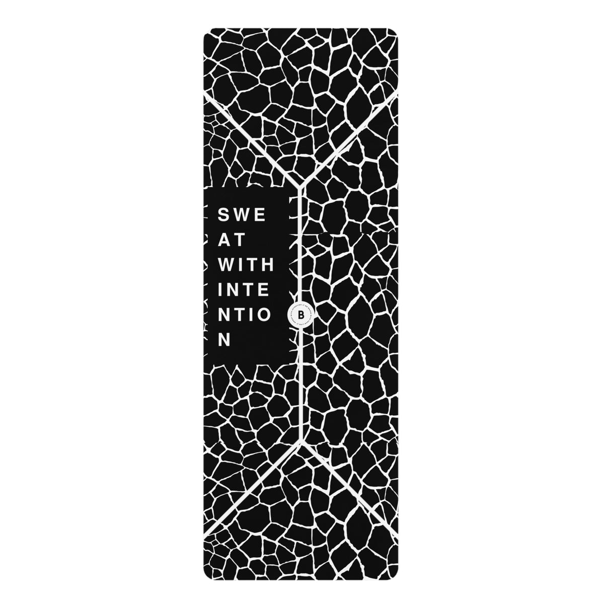 Black Jungle |  Rubber Yoga Mat