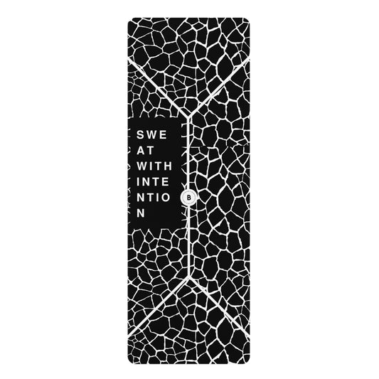 Black Jungle |  Rubber Yoga Mat
