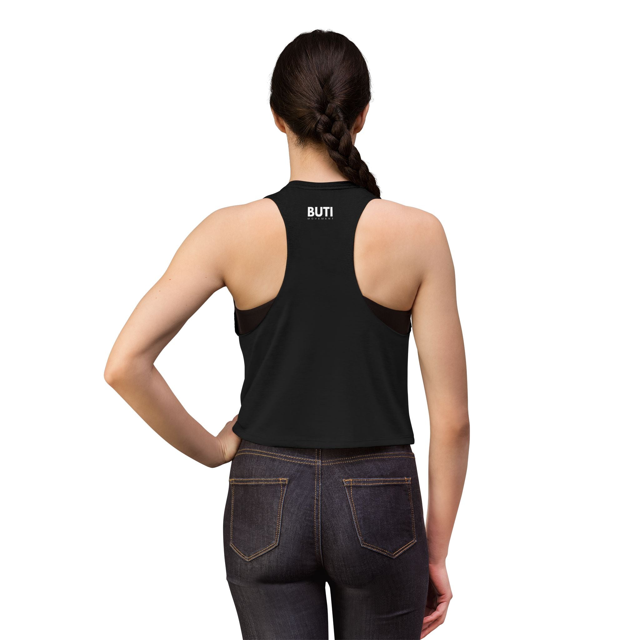 Born to Move Cropped Tank Top
