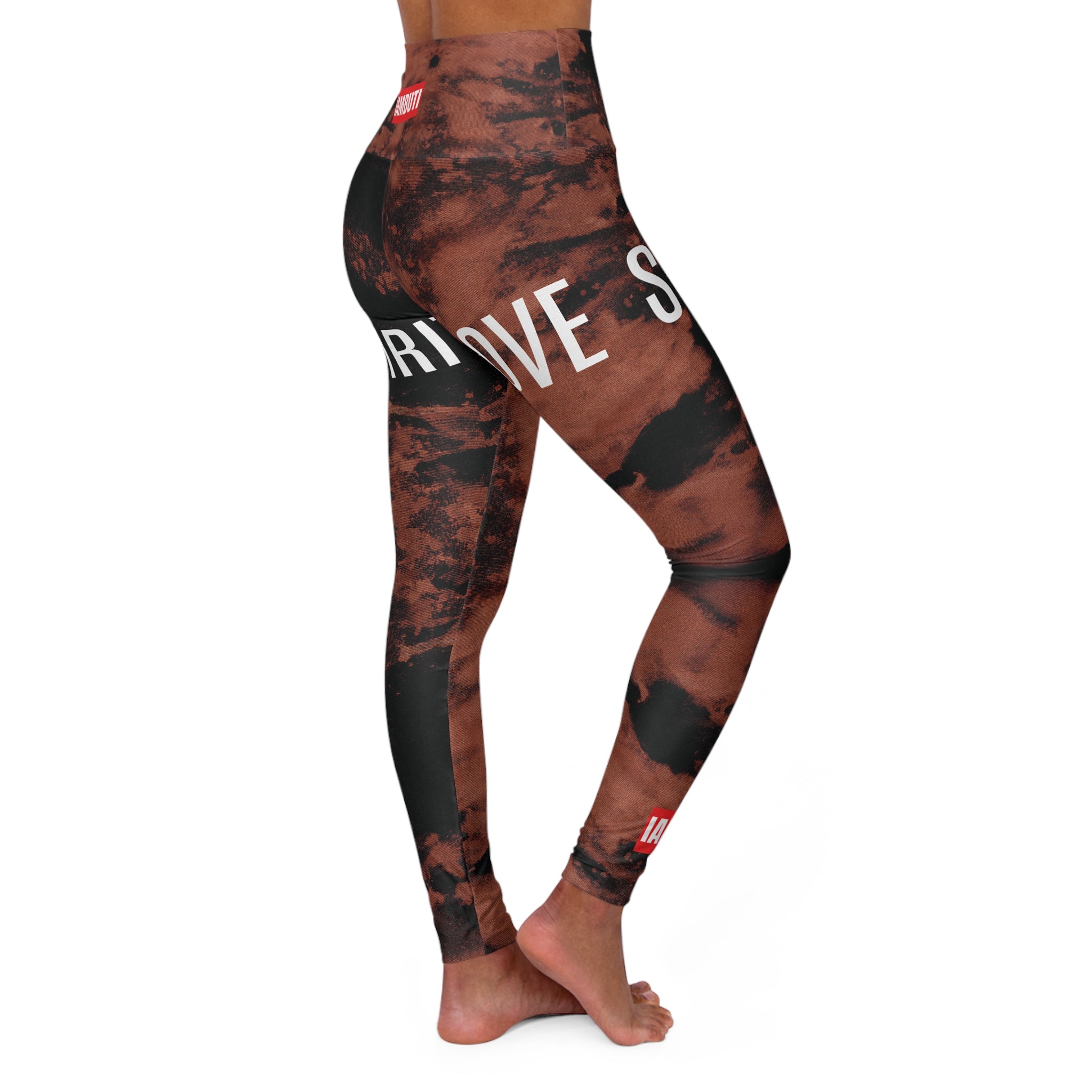 SPIRIT MOVE // Acid Washed High Waisted Yoga Pant