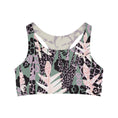 Load image into Gallery viewer, Abstract Cheetah x Subtle Floral Seamless Sports Bra
