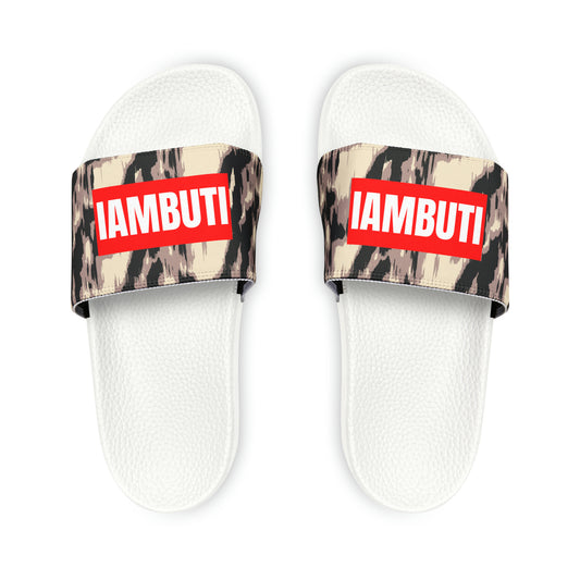 IAMBUTI Glitch Camo Women's Slides