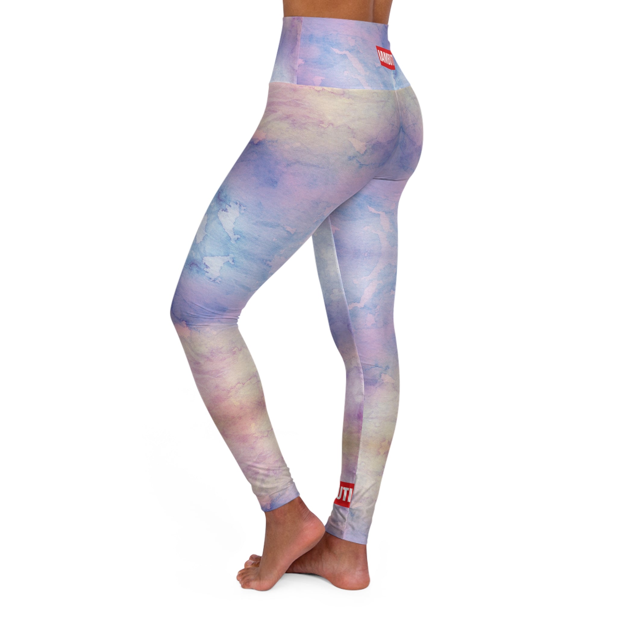 IAMBUTI // Watercolor Bliss High Waisted Yoga Pant