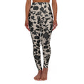 Load image into Gallery viewer, Dark Floral x CREATED TO CREATE High-Waisted Yoga Pant
