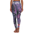 Load image into Gallery viewer, SPIRIT MOVE ME // Purple Ferns High Waisted Yoga Pant
