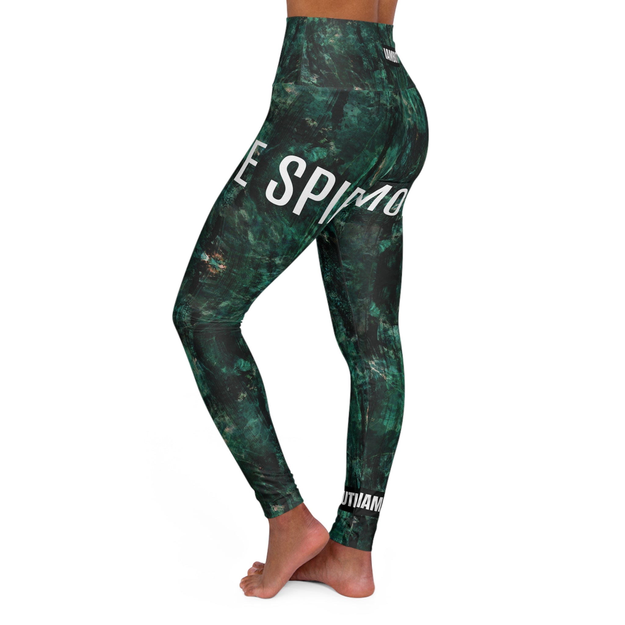 SPIRIT MOVE // Emerald High Waisted Yoga Pant