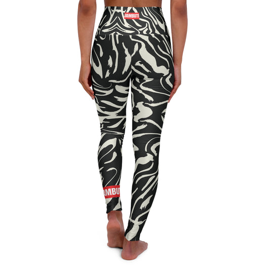 BUTISATTVA // Glitch Zebra High Waisted Yoga Pant