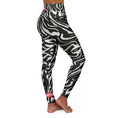 Load image into Gallery viewer, BUTISATTVA // Glitch Zebra High Waisted Yoga Pant
