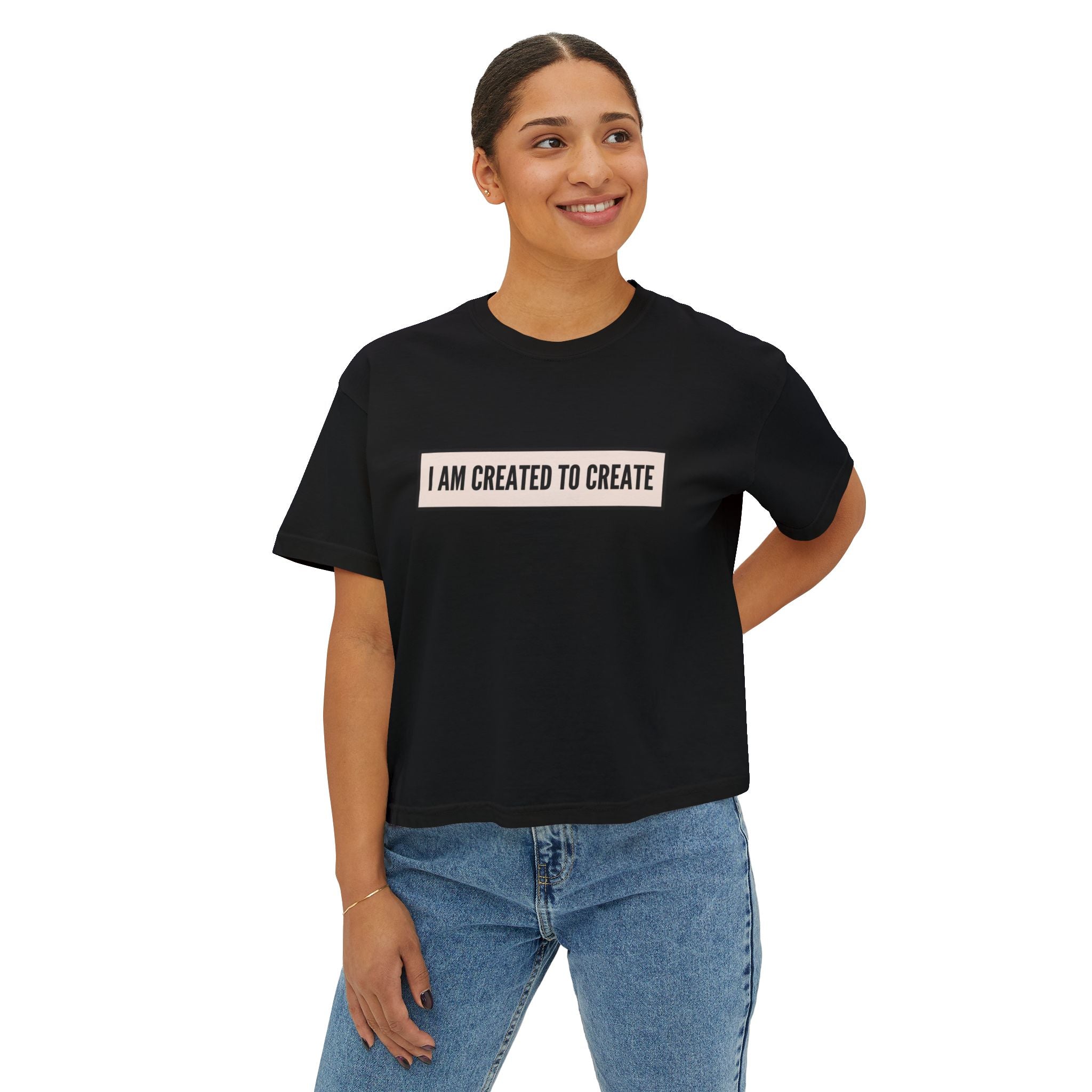 Created to Create |  Boxy Tee