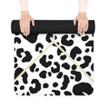 Load image into Gallery viewer, White Cheetah | Natural Rubber Yoga Mat
