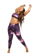 Load image into Gallery viewer, SmoothTech Leggings // Pink + Purple Galaxy
