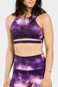 Load image into Gallery viewer, Ballerina Bra // Purple Galaxy
